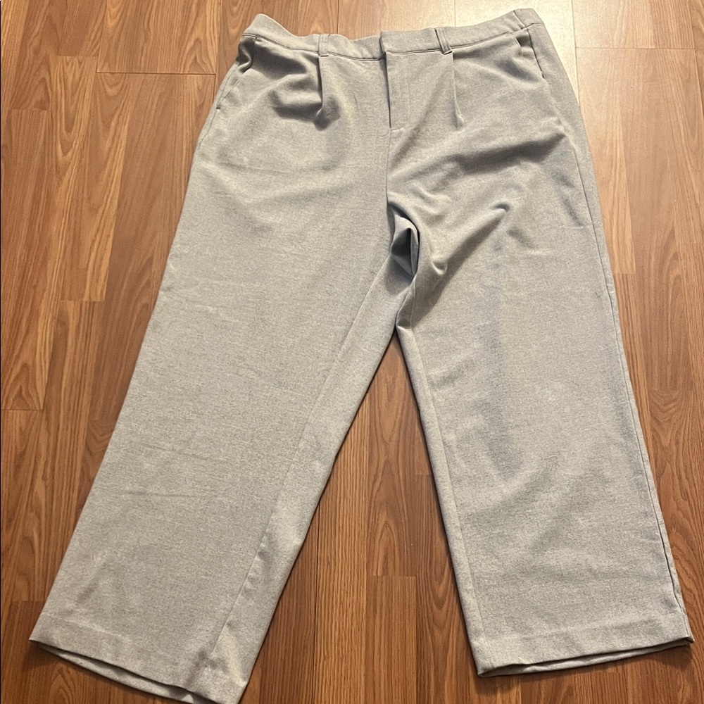Torrid Gray Wide-Leg Pantsuit